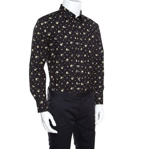 dolce gabbana sicilia shirt men|dolce and gabbana casual shirts.